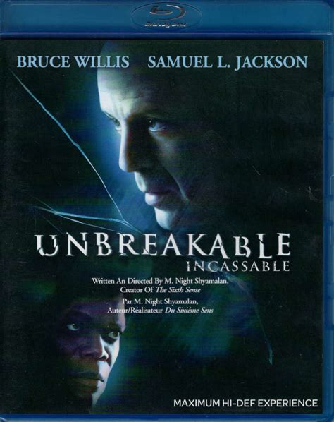 blu ray unbreakable|More.